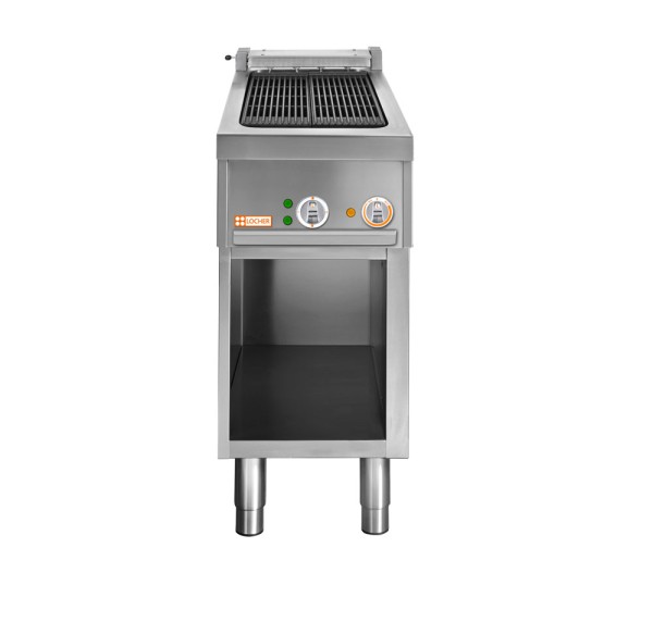 LOCHER 227465 Elektro-Steakgrill Rustica 400 Lavastein