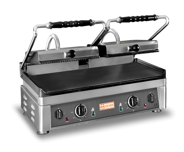PROFIKOCHER 112718 Elektro-Doppelkontaktgrill EKG56OR - mit extra großen Grillflächen, -