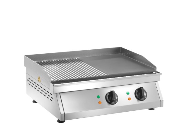 PROFIKOCHER 122404 Elektro-Grillplatte 1/2 gerillt LFT2M