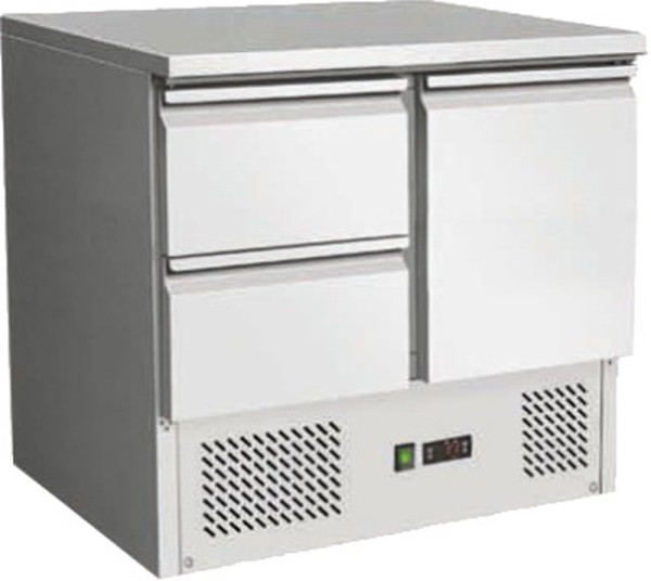 PROFIKOCHER 522856 Kühltisch „Compact“ GN 1/1 mit 2 Schubladen