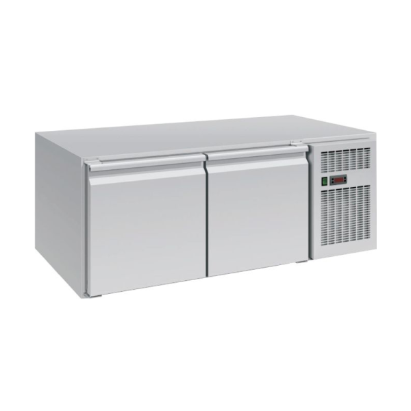 LOCHER Unterbau-Kühltisch GN 1/1, 2-türig
