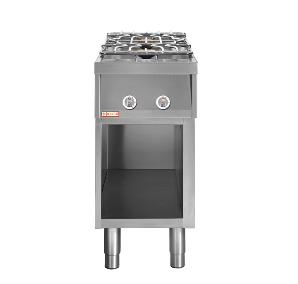 LOCHER 228000 Gasherd, 2 Kochstellen