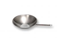 Berner Wok-Pfanne flacher Boden WPRF1 für Induktionsherde 39cm Berner Wok-Pfanne flacher Boden WPRF1 für Induktionsherde 39cm
