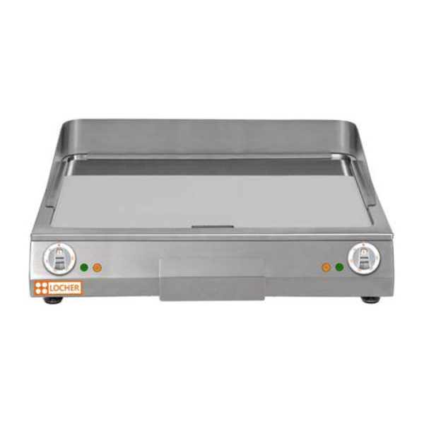 LOCHER 201442 Elektro-Bratplatte LGA80 hartverchromt, glatt