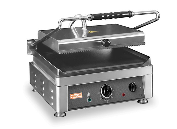 PROFIKOCHER 112714 Elektro-Kontaktgrill EKG41OR - oben gerillt und unten glatt