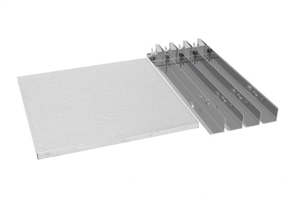 PROFIKOCHER 152925 Standfüße mit Zwischenboden 5 Brenner