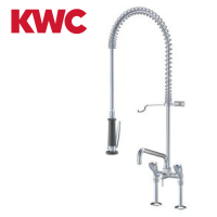 KWC Gastro K.24.42.64.000C71 Geschirrbrause mit Schwenkauslauf Doppelrohr - Zweigriffmischer KWC Gastro K.24.42.64.000C71 Geschirrbrause mit Schwenkauslauf Doppelrohr - Zweigriffmischer
