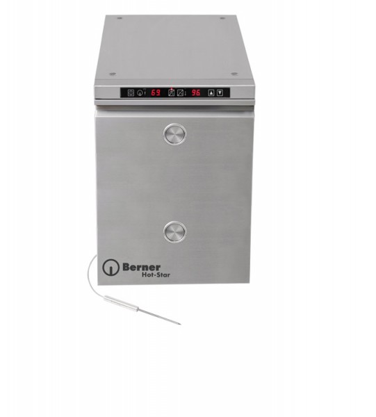 Berner BHS6KTS Niedertemperatur Gargerät mit Kerntemperaturfühler Hot-Star Mega 6xGN 1/1 Generation