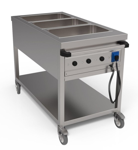 PROFIKOCHER 162861 Speiseausgabewagen 3x GN 1/1