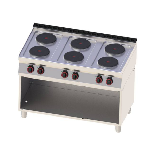 PROFIKOCHER 362323 Elektroherd, 6 Kochstellen