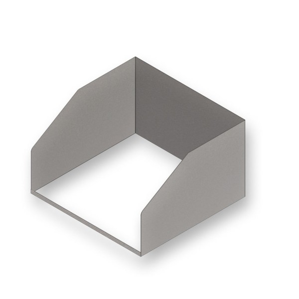 LOCHER 209593 Spritzschutz für Fritteusen